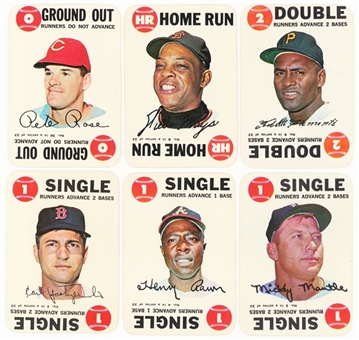 1968 Topps "Game" Complete Set (33) – Featuring Mantle, Mays and Clemente
